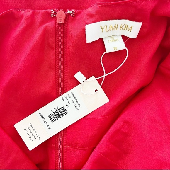 Yumi Kim Rocio High Demand Halter Maxi Dress Red Revolve Anthropologie Medium - Picture 5 of 6